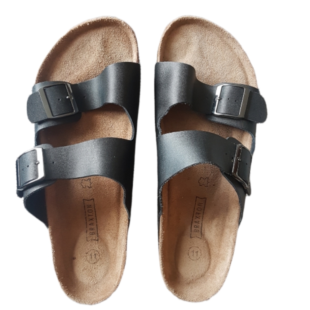 Braxton- Jackson Slide Sandals